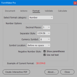 FormMaker Pro UI